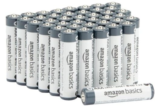 Amazon Basics - Pilas Alcalina AAA de uso industrial (40 unidades)