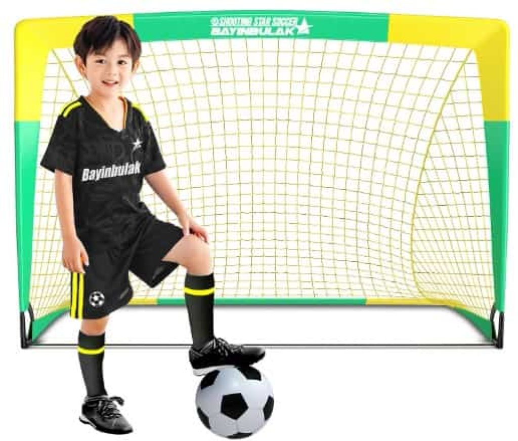 BAYINBULAK Portería de Futbol para Niños Porterias de Futbol Jardin Regalos del Festival chollos amazon