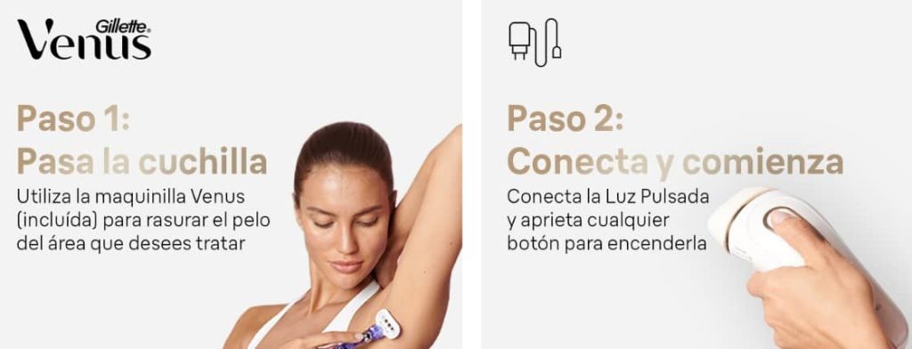 Braun Silk-expert Pro 5 PL5149 - Depiladora Luz Pulsada IPL, Cabezal de Precisión Ancho y Maquinilla de Afeitar Venus