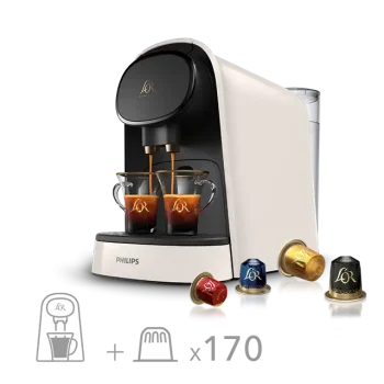 Cafetera L'OR Barista Sublime​ + 170 Capsulas de café L'OR