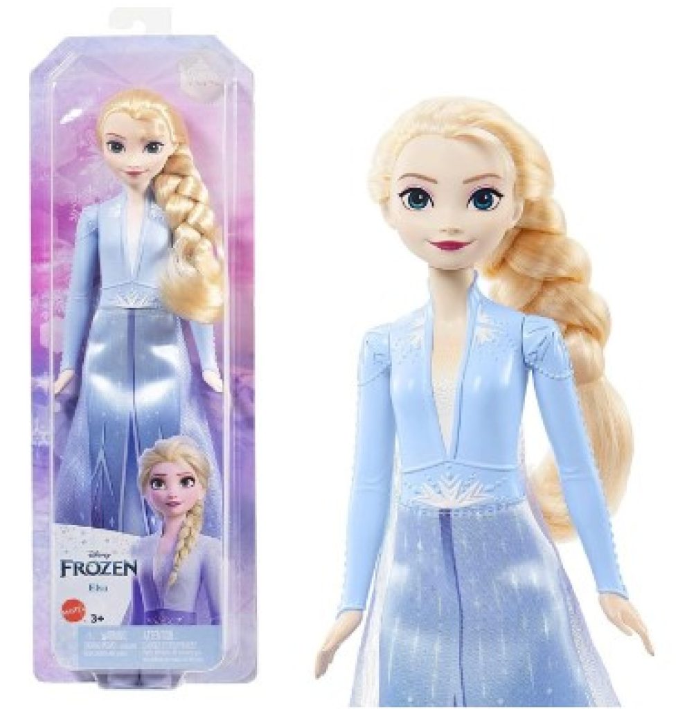 Mattel Disney Frozen 2 Elsa viajera Muñeca con look de viaje, juguete +3 años (HLW48)