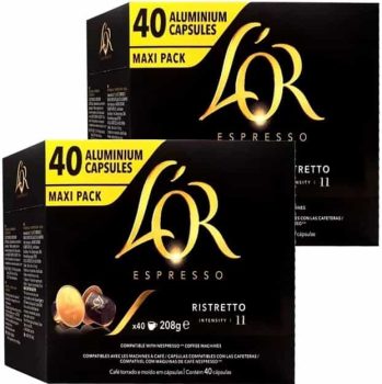 Cápsulas L'OR compatibles Nespresso (Pack de  80 Cápsulas) - chollos aliexpress