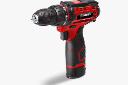 Casals - Taladro atornillador destornillador sin Cable, Función Reverse, 19 Posiciones, Batería Carga Rápida, Ergonómico Versátil Profesional