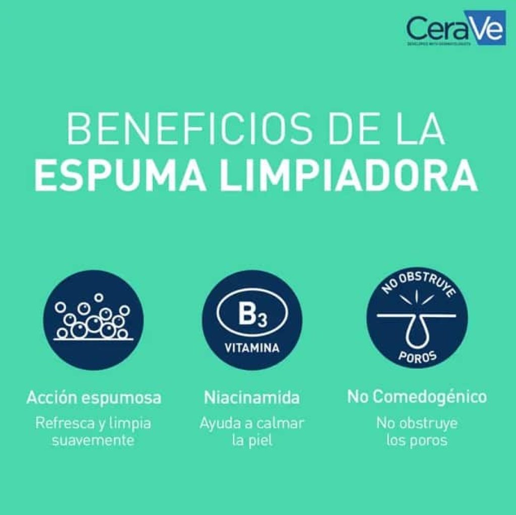 Cerave Gel Limpiador Espumoso 1 L + Regalo Gel Espumoso 20 ml
