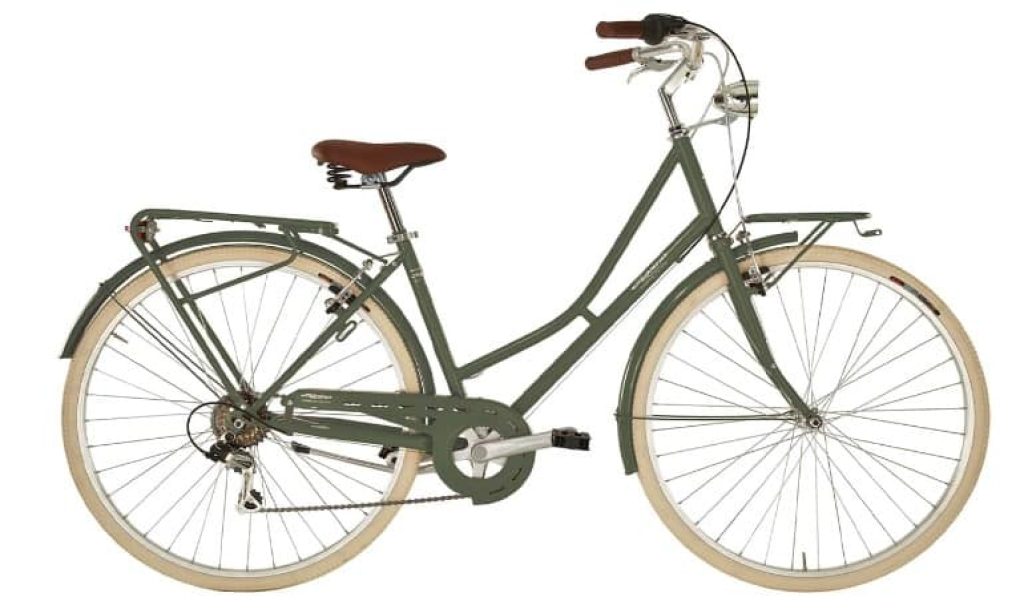 'City Bike Viaje Alpina de Mujer, 28 y Marco de Acero con congiunzioni 46 cm - Bicicletas urbanas