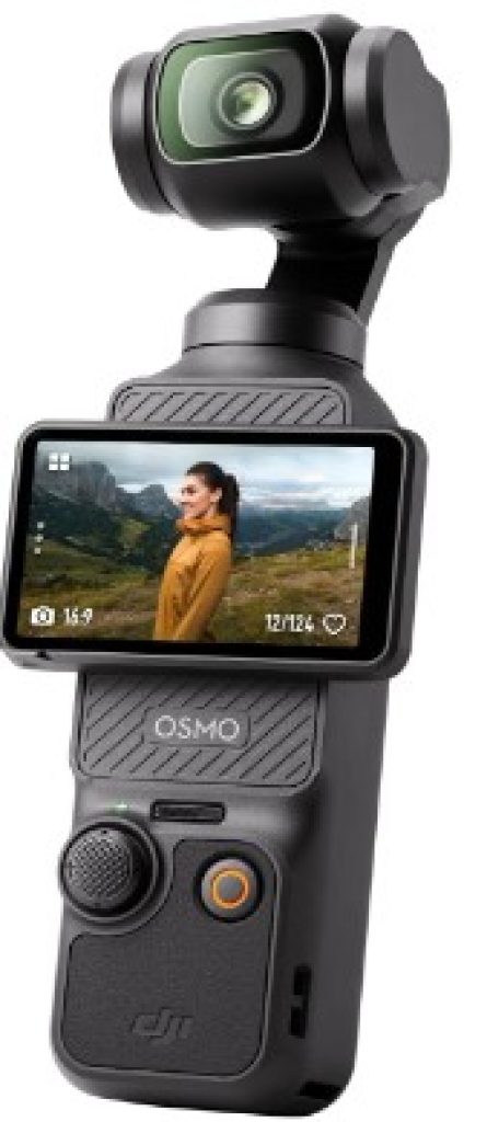 DJI Osmo Pocket 3 - Cámara con CMOS 1'' y vídeo 4K/120 fps, estabilización en 3 ejes, enfoque rápido - Cámara deportiva 4k​