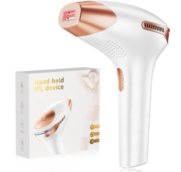Depiladora de Luz Pulsada IPL, 3 en 1, 9 Niveles de Energía, 999.900 Pulsos, para hombre y mujeres - Chollo