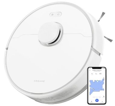 Dreame D9 MAX Gen 2 Robot Aspirador y Fregasuelos, 6000Pa Robot Aspirador, LDS Navegación, Múltiples Mapas a precio rebajado en Amazon