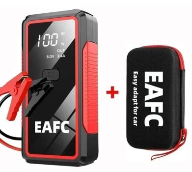 EAFC 12V arrancador de batería de coche 600A-2000A - dispositivo de arranque automático, banco de energía portátil a precio de chollo