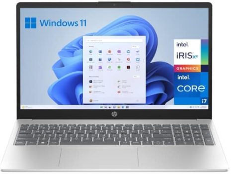 HP 15-fd0045ns - Ordenador portátil de 15.6 pulgadas Full HD (Intel Core i7-1355U, 16GB RAM, 512GB SSD, Intel Iris Xe Graphics, Windows 11 Home)