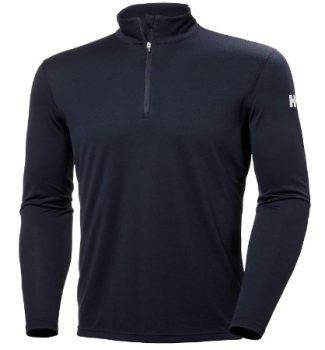 Helly Hansen Hombre Camiseta HH Tech Cremallera Cuello