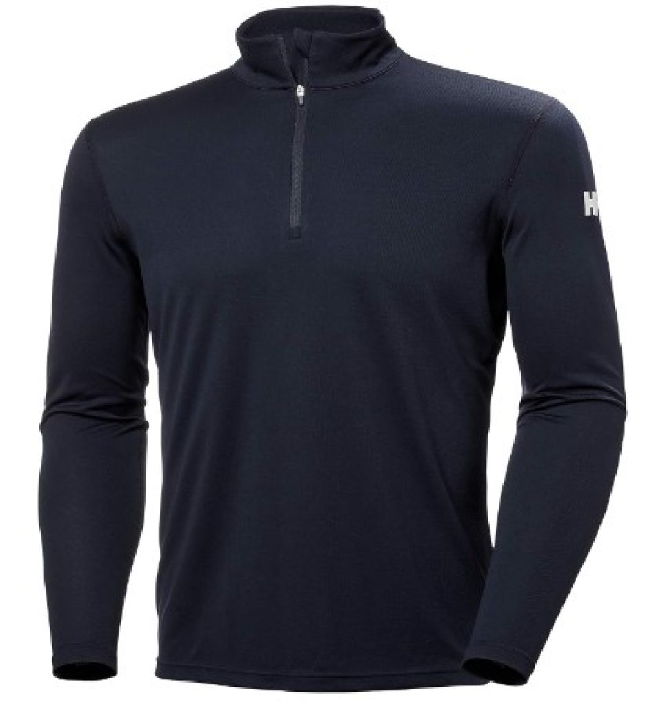 Helly Hansen Hombre Camiseta HH Tech Cremallera Cuello