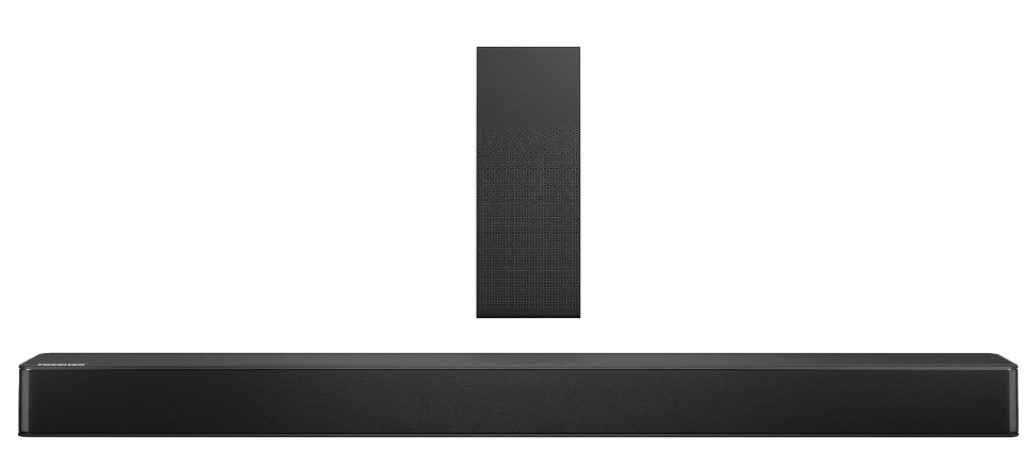 Hisense HS2100 - Barra de Sonido 2.1, 240W, Dolby Digital, DTS Virtual X, Bluetooth 5.3, HDMI ARC/Optical/AUX/USB, 6 Modos de Sonido