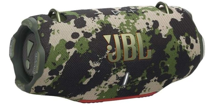 Altavoz JBL Xtreme 4, altavoz bluetooth portátil con sonido JBL Pro, resistente al agua IP67, correa para el hombro, en color camuflaje