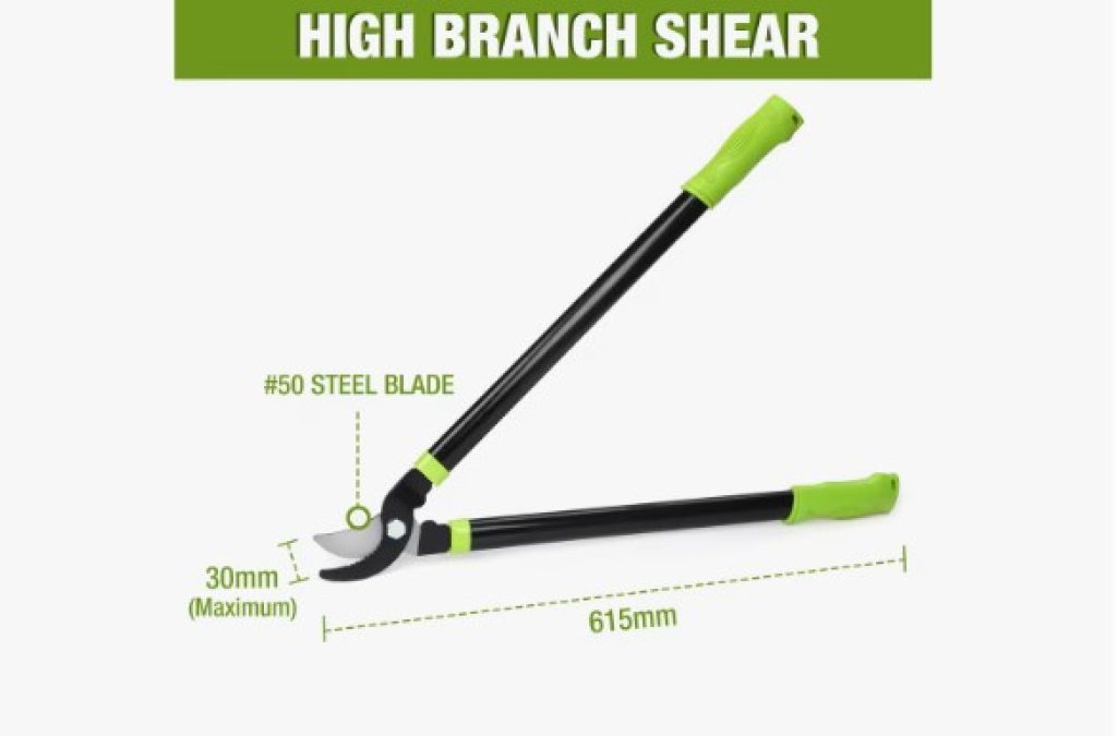 Juego de Herramientas de Jardín WORKPRO de Acero Inoxidable Set de Tijeras de Podar de Alta Ramura