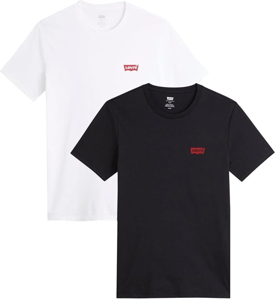 Levi's 2-Pack Crewneck Graphic Tee Camiseta Hombre - Amazon chollo
