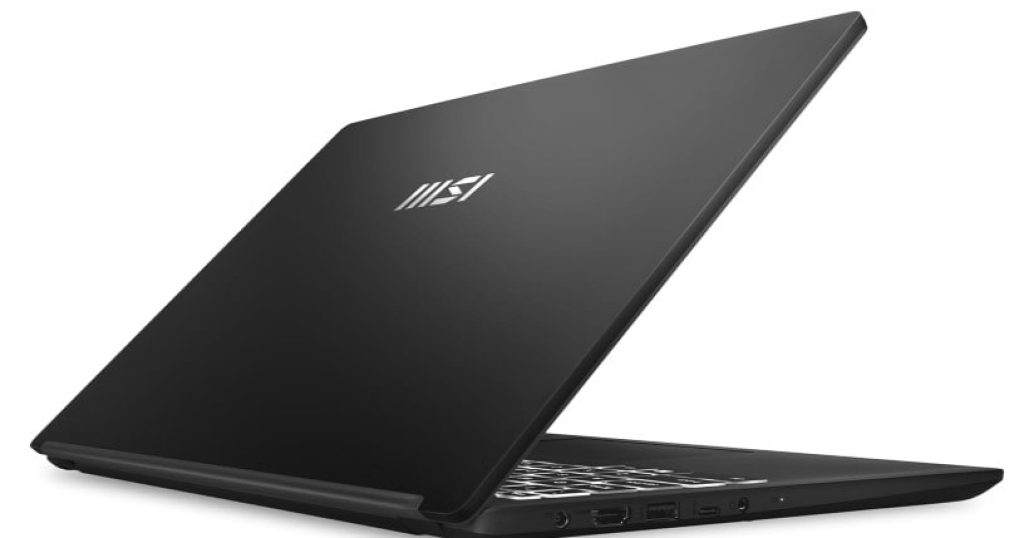 MSI Modern 15 H C13M-082XES Ordenador Portátil 15.6" FHD (Intel Core i7-13620H, 32GB RAM, 512GB SSD, Iris Xe Graphics, Sin Sistema Operativo) Classic Black, Teclado QWERTY Español