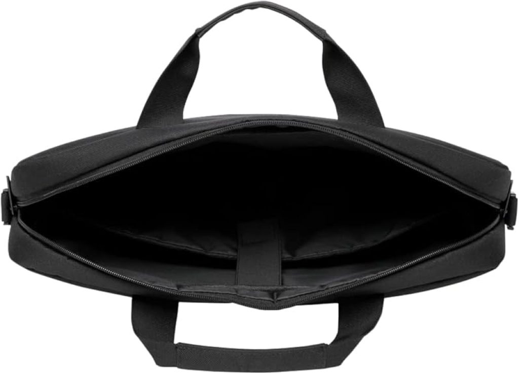 Maletín para ordenador portátil​, hasta 17,3 pulgadas, Impermeable, Acolchado, Ligero, Bolsillos Interiores, Correa Ajustable y Desmontable