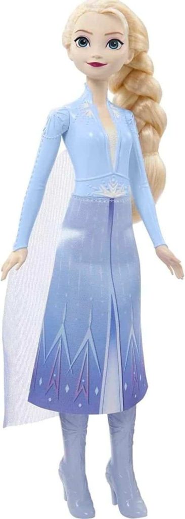 Mattel Disney Frozen 2 Elsa viajera Muñeca con look de viaje, juguete +3 años (HLW48)