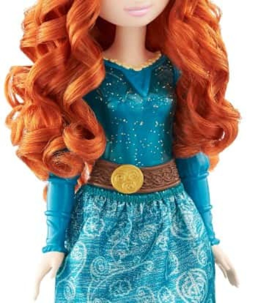 Mattel Disney Princess Merida Muñeca princesa película Brave, juguete +3 años (HLW13)
