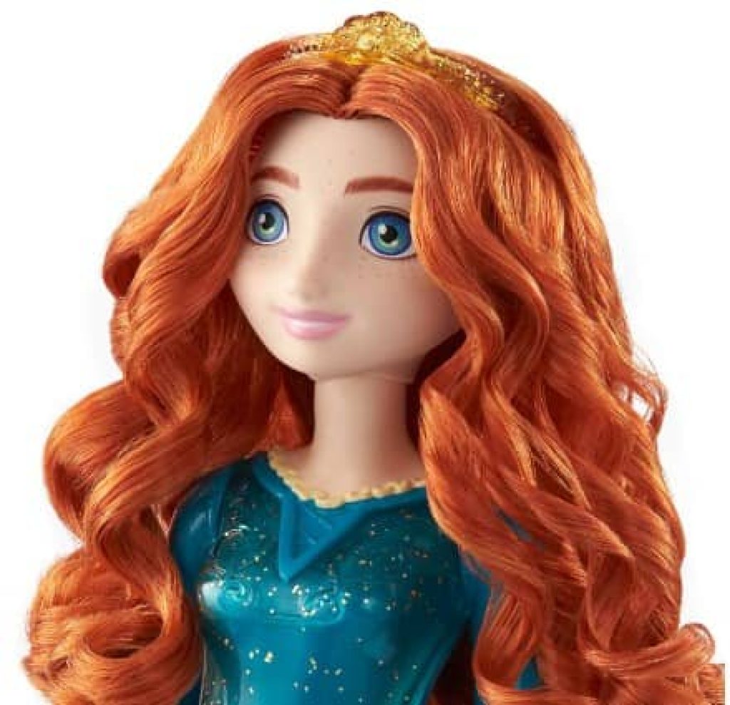 Mattel Disney Princess Merida Muñeca princesa película Brave, juguete +3 años (HLW13)