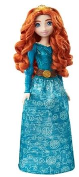 Mattel Disney Princess Merida Muñeca princesa película Brave, juguete +3 años (HLW13)