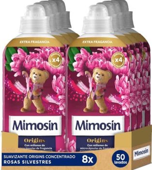 Mimosín Origins Suavizante Concentrado Rosas Silvestres, 8 x 50 lavados