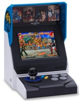 NEOGEO Mini Edición Internacional, 40 Juegos Clásicos de SNK Incluyendo King of Fighters y Metal Slug etc., Pantalla LCD de 3,5 Pulgadas/HDMI/Regalos para Adultos y Niños [Autorización genuina SNK]