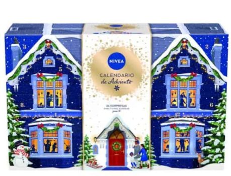 NIVEA Calendario de adviento 2024 - Calendario de Navidad con 24 productos y accesorios sorpresa para tu cuidado - CHOLLOS MIRAVIA