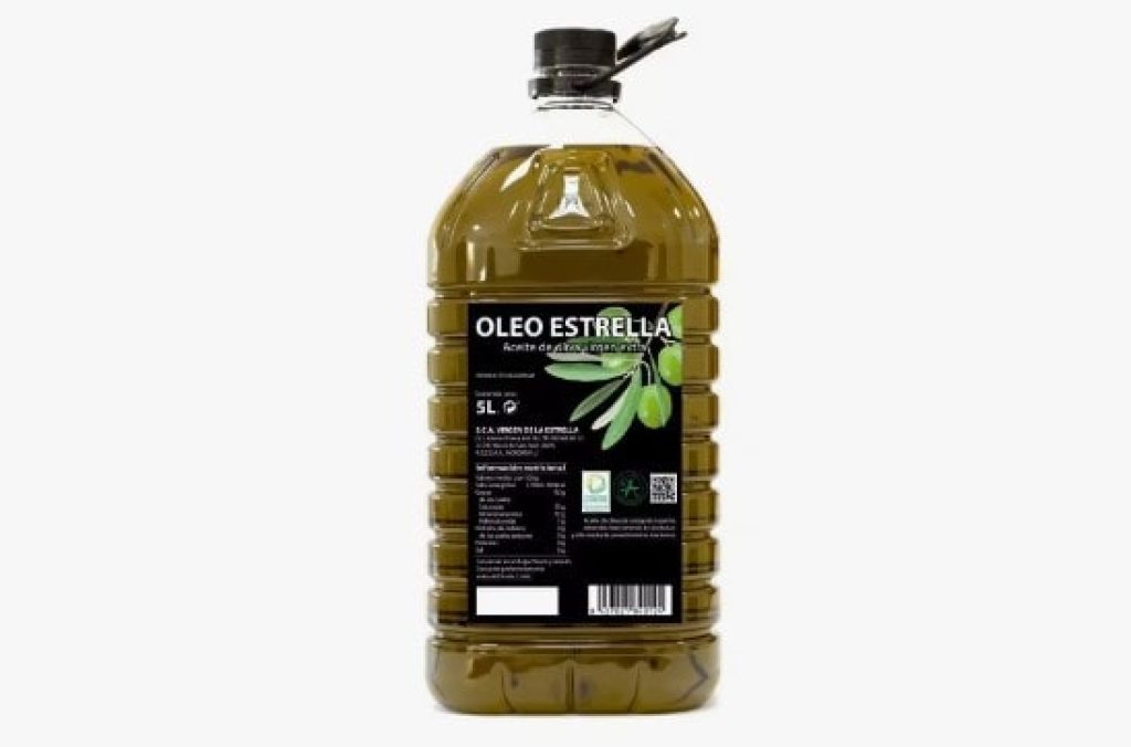 Aceite Oliva Virgen Extra 5L barato - OLEOESTRELLA - Jaén - Andalucía - Aceite Cooperativa