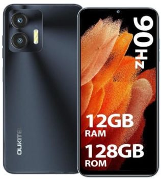 OUKITEL C36 Teléfono Móvil Libres 2024, 12GB+128GB/1TB, 6.56" Pantalla HD+90Hz, Android 13, 5150mAh, Cámara13MP Smartphone 4G Dual SIM