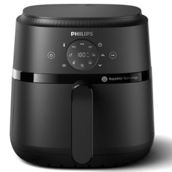 Philips Airfryer serie 2000 4,2L - 1500W, Tecnología RapidAir, Pantalla táctil digital, 13 opciones de cocción, 9 funciones, (NA229/00)