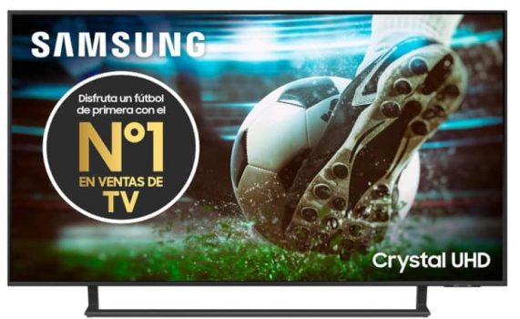 SAMSUNG TV Crystal UHD 4K 2024 50DU8505 Smart TV de 50" Crystal UHD con Colores increíbles, el Mejor Smart TV, Peana con Altura Ajustable y Todos los Altavoces a la Vez con Q-Symphony