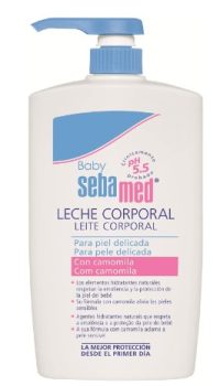 Sebamed Baby Leche Corporal Hidratante para la piel sensible y delicada del bebé, 750ml
