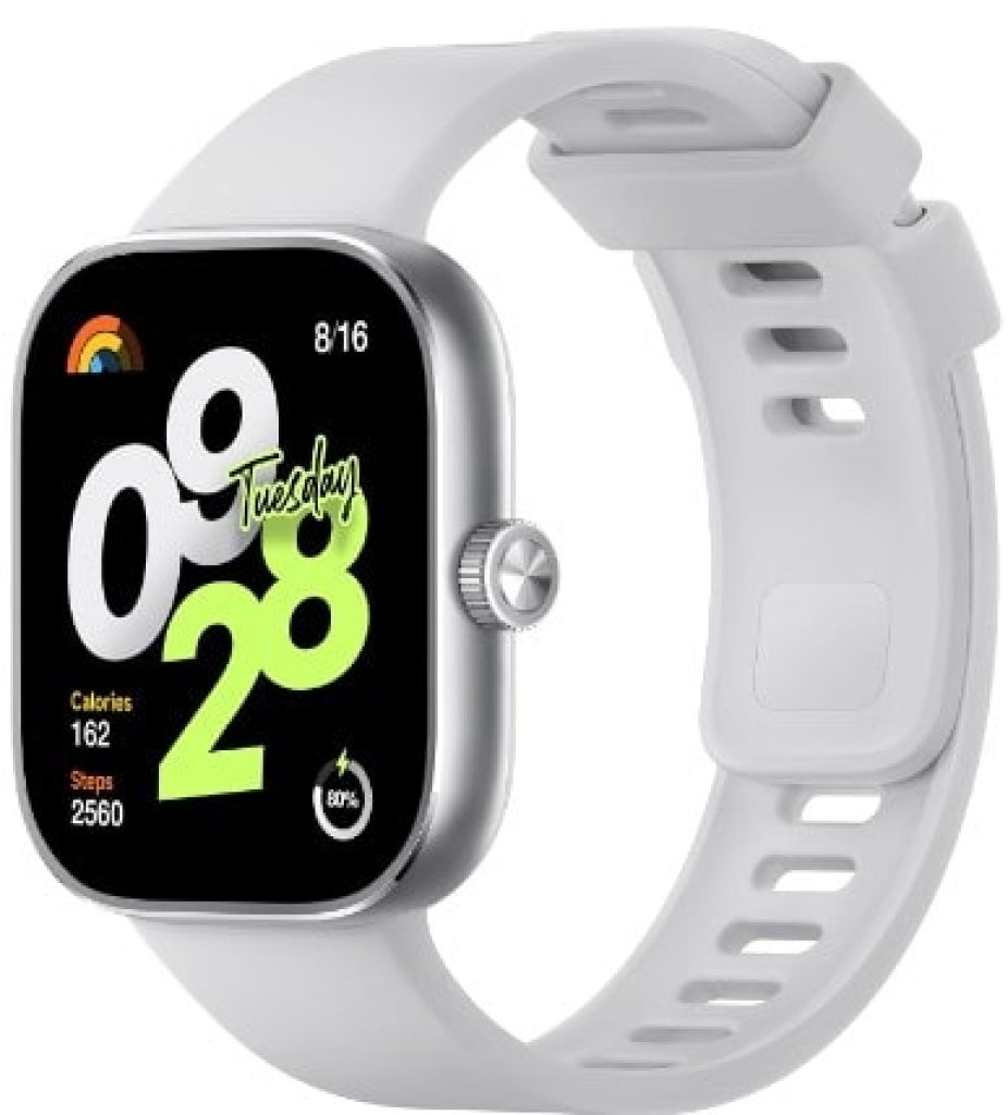 Smartwatch Xiaomi Redmi Watch 4 - Llamadas, Pantalla AMOLED 1,97”, Monitor de frecuencia cardíaca, 18 días autonomía