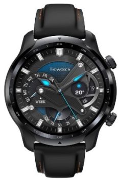 Ticwatch Pro 3 LTE - Reloj inteligente Wear OS by Google, Snapdragon Wear 4100, seguimiento del sueño y NFC, IP68