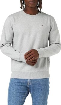 Tommy Jeans Sudadera sin Capucha para Hombre TJM Regular a precio de liquidación - chollos amazon