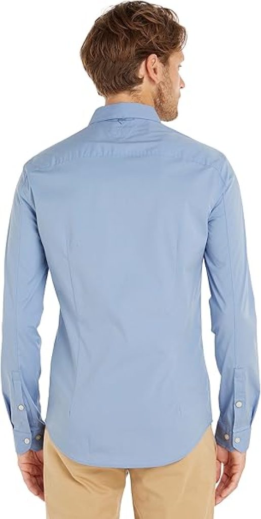 Tommy Jeans TJM Original Stretch Shirt Dm0dm04405 Camisa Hombre