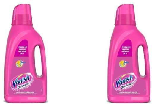 Vanish Oxi Action - Quitamanchas para Ropa Blanca y de Color, en Gel, Sin Lejía - 1800 ml (Paquete de 2)