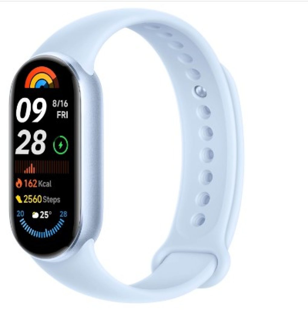 Xiaomi Smart Band 9 - Pulsera de Actividad, Autonomía 21 días, Pantalla AMOLED con 60 Hz, 5ATM, App Mi Fitness, Azul (Versión España)