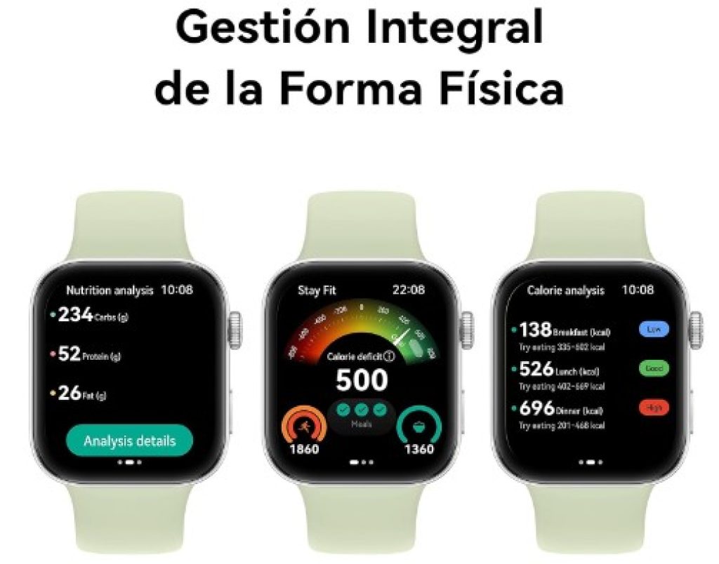 Smartwatch - HUAWEI Watch FIT 3, Pantalla AMOLED 1.82", Llamadas, autonomía 10 días, compatible con Android & iOS