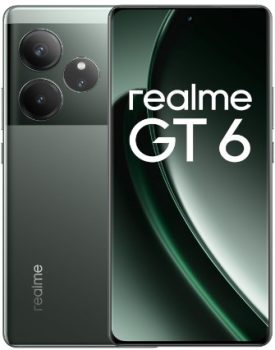 realme GT 6 5G - 8/256 GB, Procesador Snapdragon® 8s de 3.ªgeneración, Cámara Sony LYT-808, 120 W - chollo