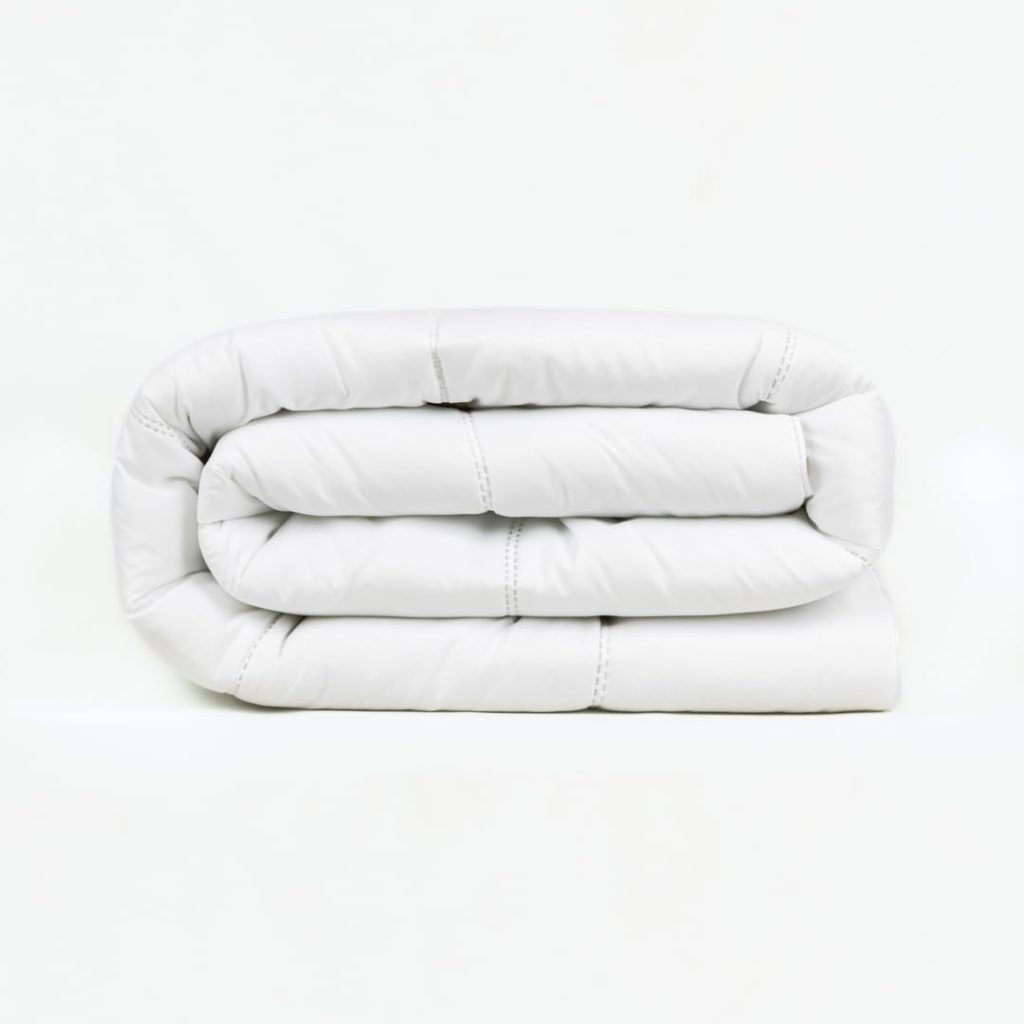 TRAMAS+ Relleno Nórdico Microfibra 200 gr/m², Edredón para Cama de Fibra Hueca Siliconada Color Blanco, Suave, Cálido Minimalista - (Cama 135)