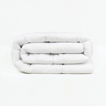 TRAMAS+ Relleno Nórdico Microfibra 200 gr/m², Edredón para Cama de Fibra Hueca Siliconada Color Blanco, Suave, Cálido Minimalista - (Cama 135)