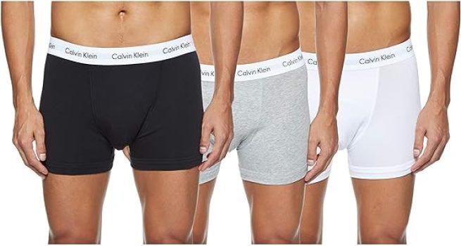 Calzoncillos Calvin Klein (Pack 3) originalesn y muy baratos en amazon