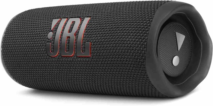 JBL Altavoz Bluetooth portátil Flip 6 - Altavoz resistente al agua y al polvo IPX67, compatible con JBL PartyBoost, hasta 12h de batería, negro