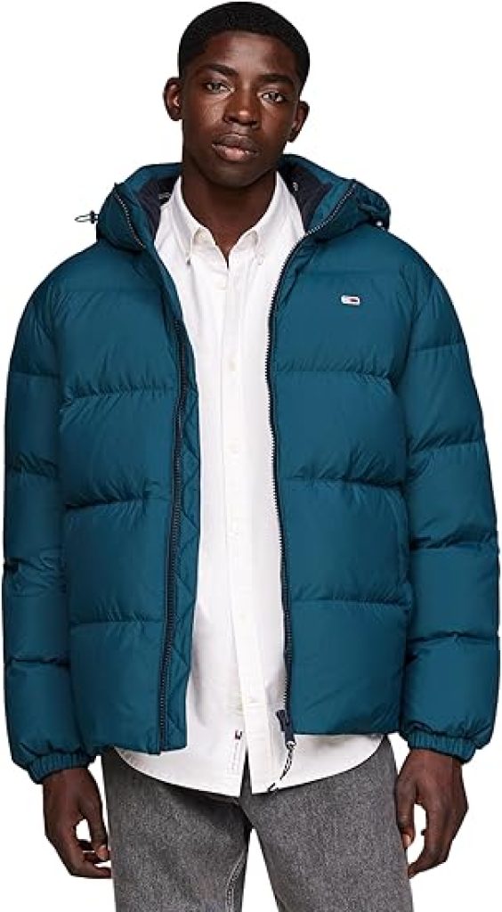 Tommy Jeans Cazadora Acolchada Hombre Essential Down Jacket Cálida