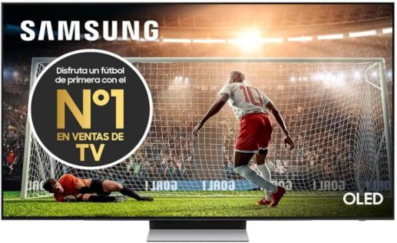 Samsung TV OLED 4K 2024 55S93D Smart TV de 55", el Mejor Smart TV y GANA Todas Las partidas con Motion Xcelerator 144 Hz