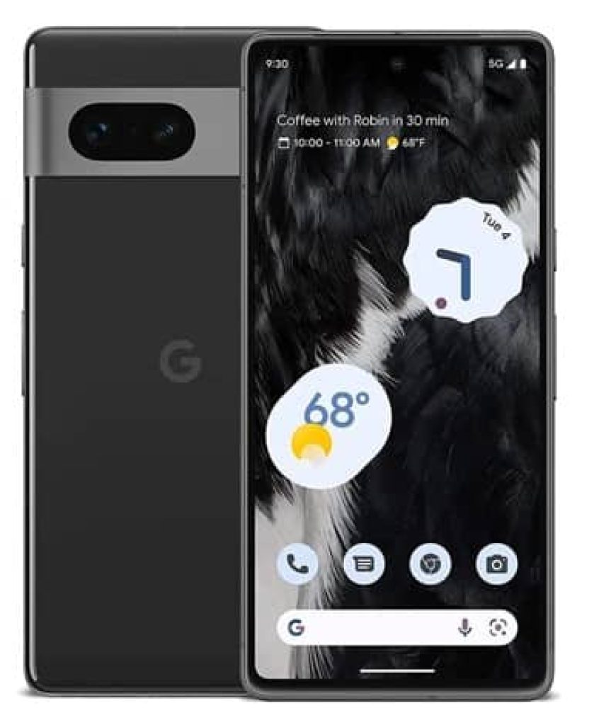 Google-Smartphone Pixel 7 5G, Google Tensor G2 Buletooch 5,2, pantalla OLED de 6,3 pulgadas, cámara de 50MP, batería de 4270mAh, IP68, NFC