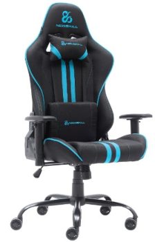 NEWSKILL Kitsune V2 Azul Silla Gaming | Tela Transpirable